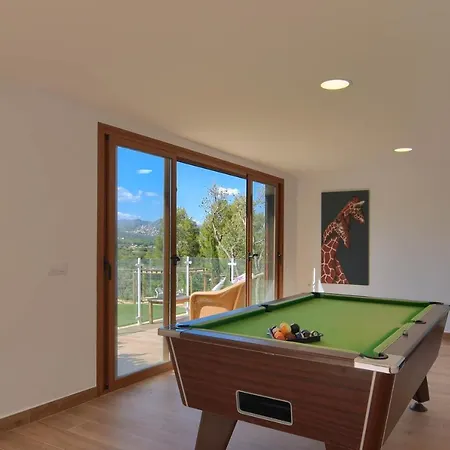 Sunset With Private Pool,tennis And Padel Court Вилла Хавеа